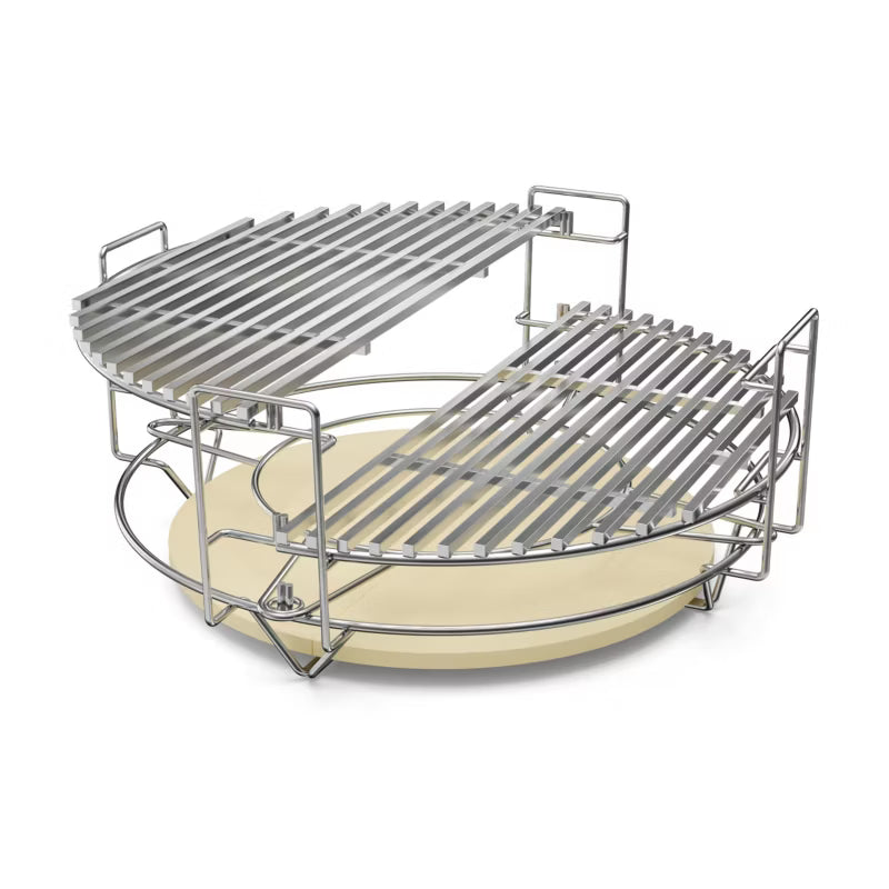 Grillrist 3-Niveau System til Kamado EG21 og EG22 Sølv