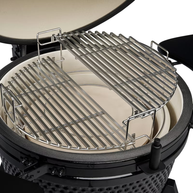 Grillrist 3-Niveau System til Kamado EG21 og EG22 Sølv
