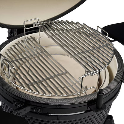 Grillrist 3-Niveau System til Kamado EG21 og EG22 Sølv