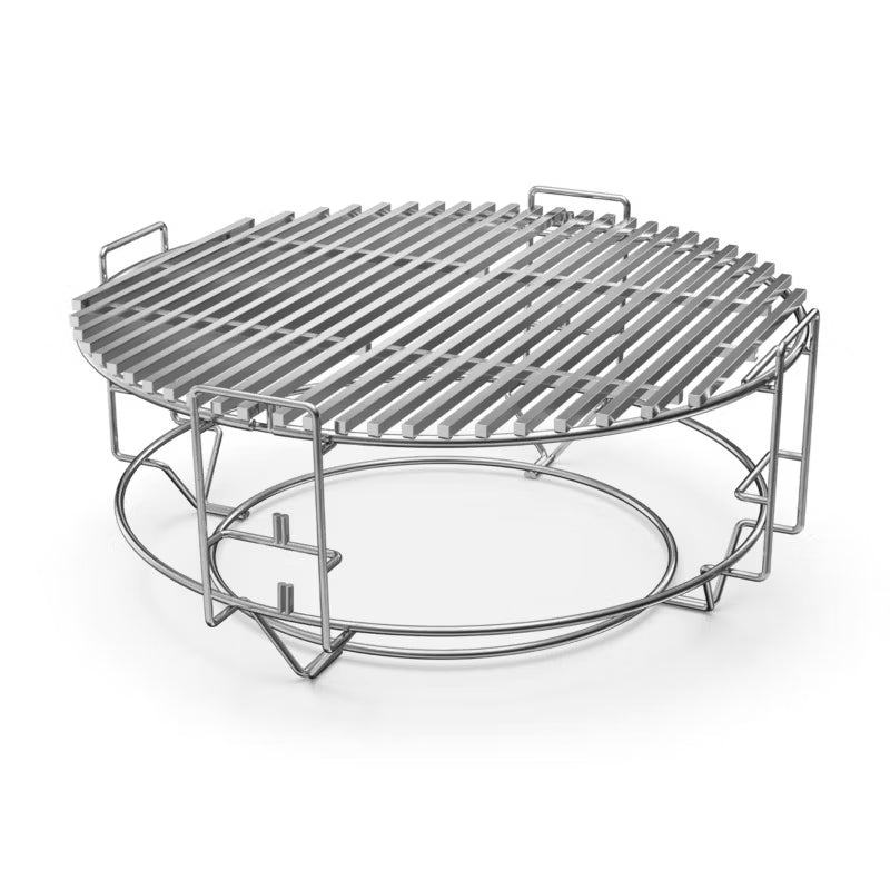 Grillrist 3-Niveau System til Kamado EG21 og EG22 Sølv