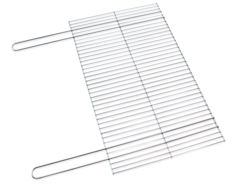 Grillrist 67x40 cm med Håndtag Forkromet Stål