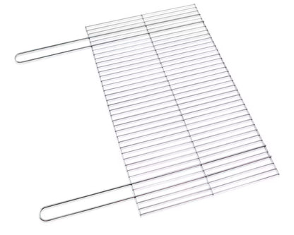 Grillrist 67x40 cm med Håndtag Forkromet Stål