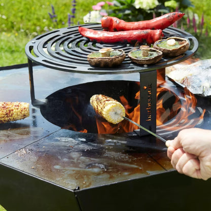 Grillrist Nestor 36 cm Rund Kulstål