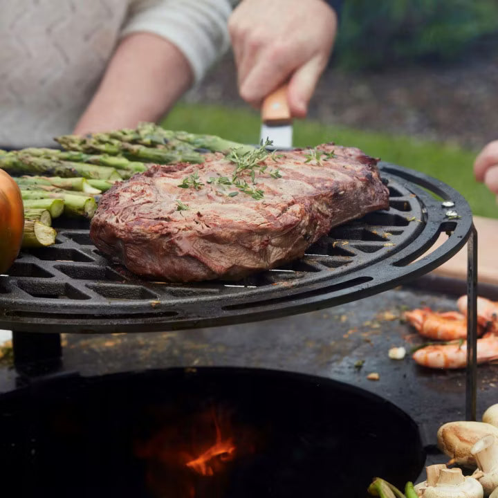 Grillrist Nestor 36 cm Rund Kulstål