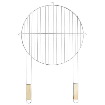 Grillrist Rund 51 cm Rustfrit Stål