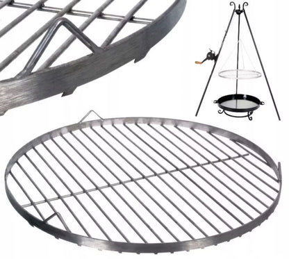 Grillrist Rund 80 cm Rustfrit Stål