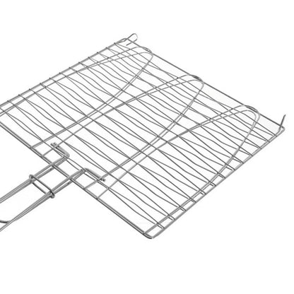 Grillrist til Fisk 28x55,5 cm Forkromet Metal