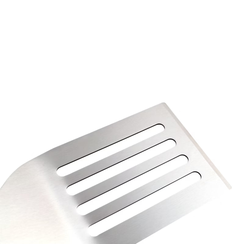 Grillspatel 40,4x10 cm Bøg og Rustfrit Stål