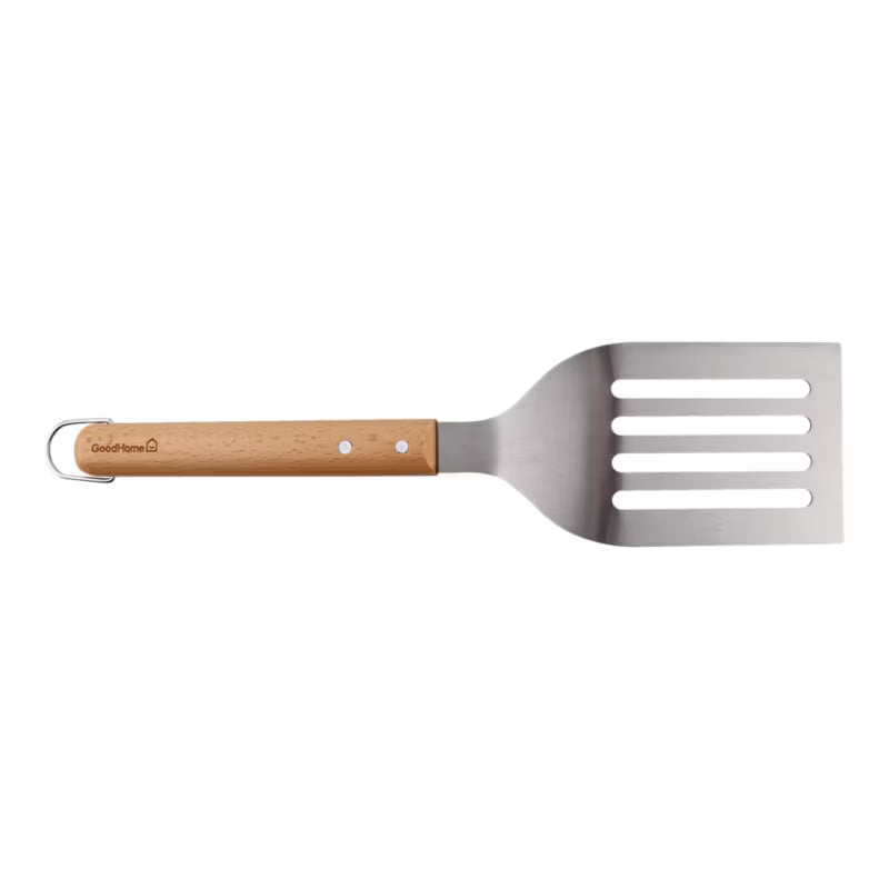 Grillspatel 40,4x10 cm Bøg og Rustfrit Stål