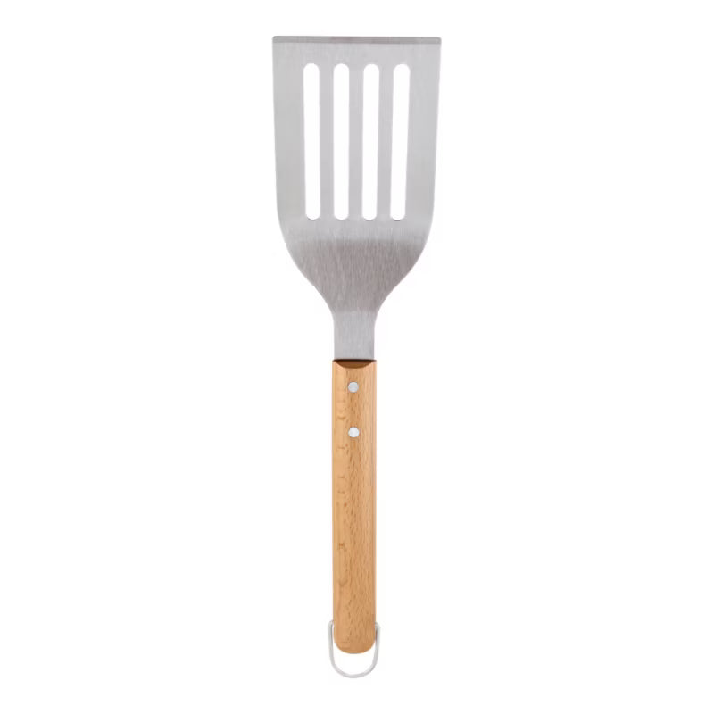 Grillspatel 40,4x10 cm Bøg og Rustfrit Stål