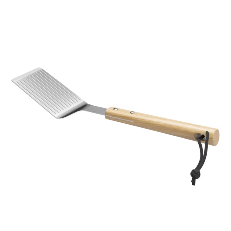 Grillspatel 40x9,5 cm Rustfrit Stål med Bøgetræshåndtag