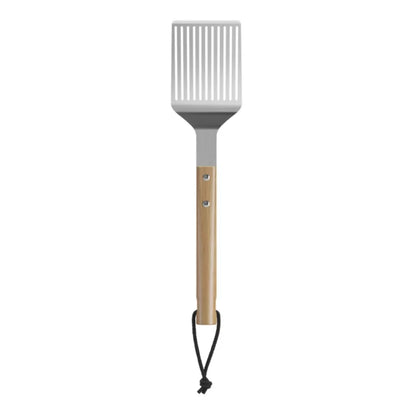 Grillspatel 40x9,5 cm Rustfrit Stål med Bøgetræshåndtag