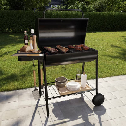 Grillspatel 40x9,5 cm Rustfrit Stål med Bøgetræshåndtag