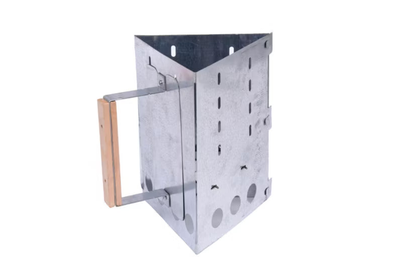 Grillstarter 29,5x22 cm Galvaniseret Stål Sølv