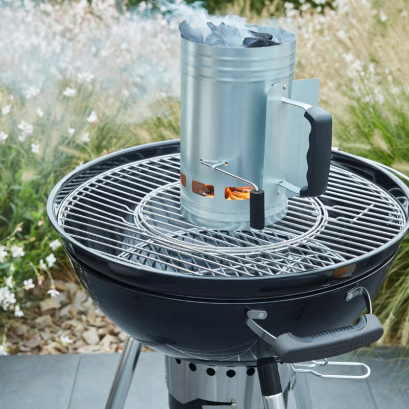 Grillstarter Rustfrit Stål Sølv