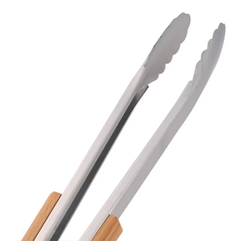 Grilltang 40,6 cm Bøg og Rustfrit Stål