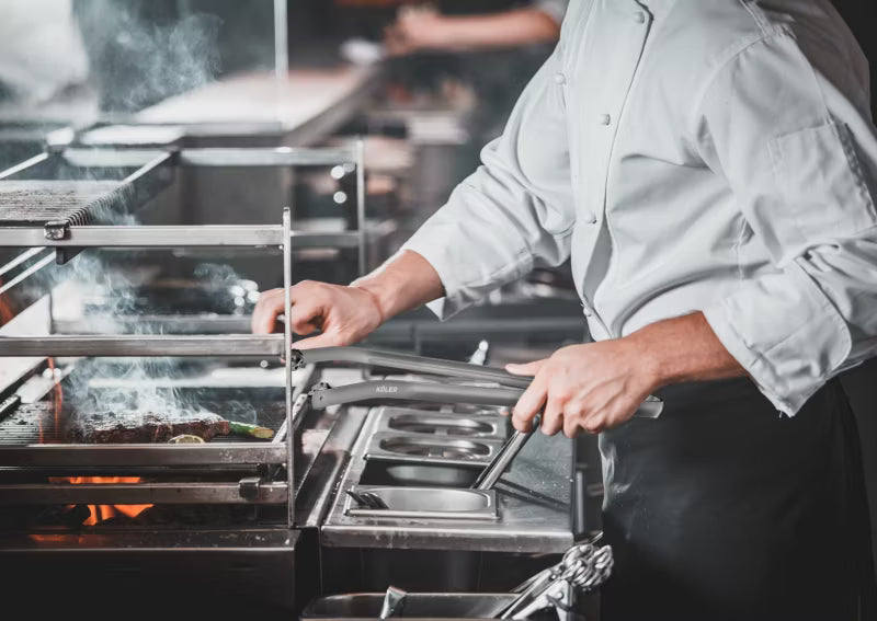 Grilltang Roterende Rustfrit Stål KRA40