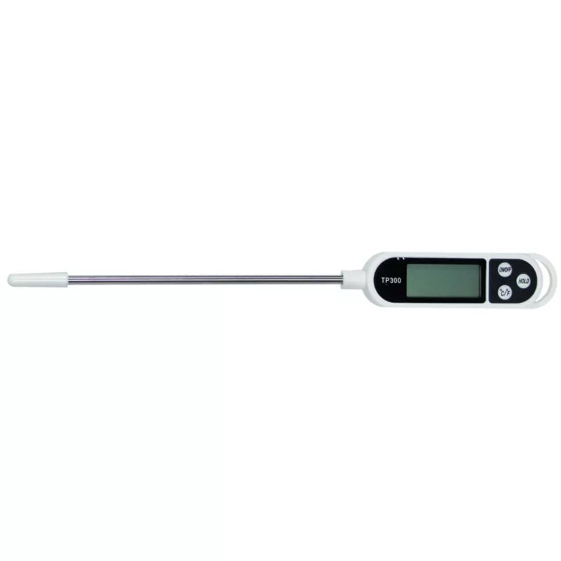 Grilltermometer Digital med LCD Display MG243 Hvid