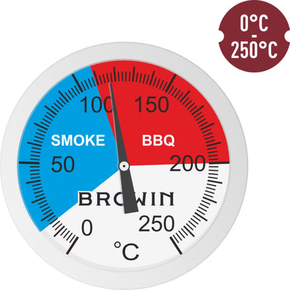Grilltermometer til Røgeovn og BBQ Hvid