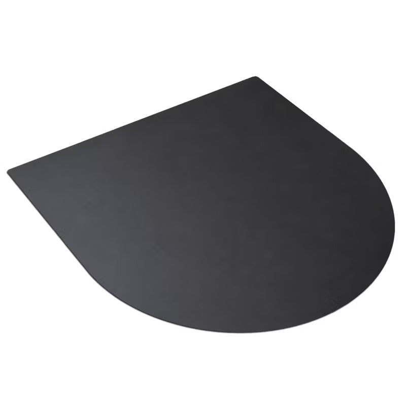 Grillunderlag 80x70 cm Sort Stål