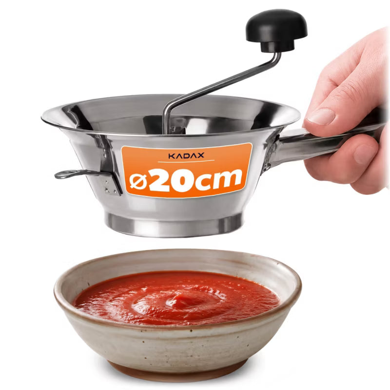 Grøntsagsmølle 20 cm Sølv Rustfrit Stål