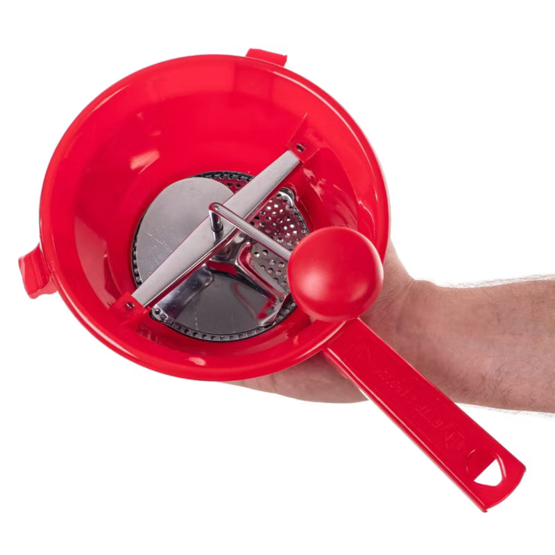 Grøntsagspassérkværn 19 cm Rød Plastik