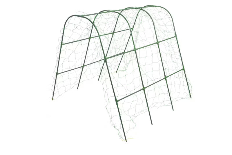 Grøntsagsstøtte U-120 88x126 cm Grøn Stål