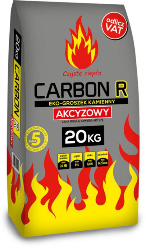 Carbon R akcyklisk ekogroszek 26 MJ/kg 20 kg