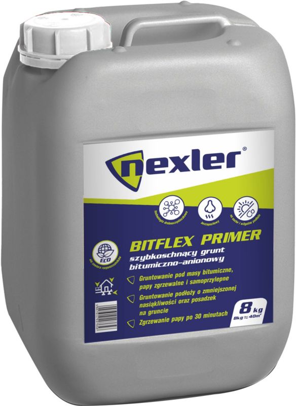 Bitumenprimer Bitflex 8 kg Sort