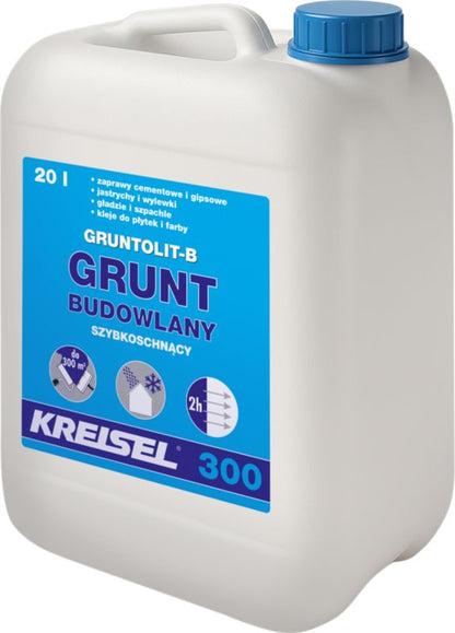 Byggegrunder Gruntolit-B Hurtigtørrende 20 Liter