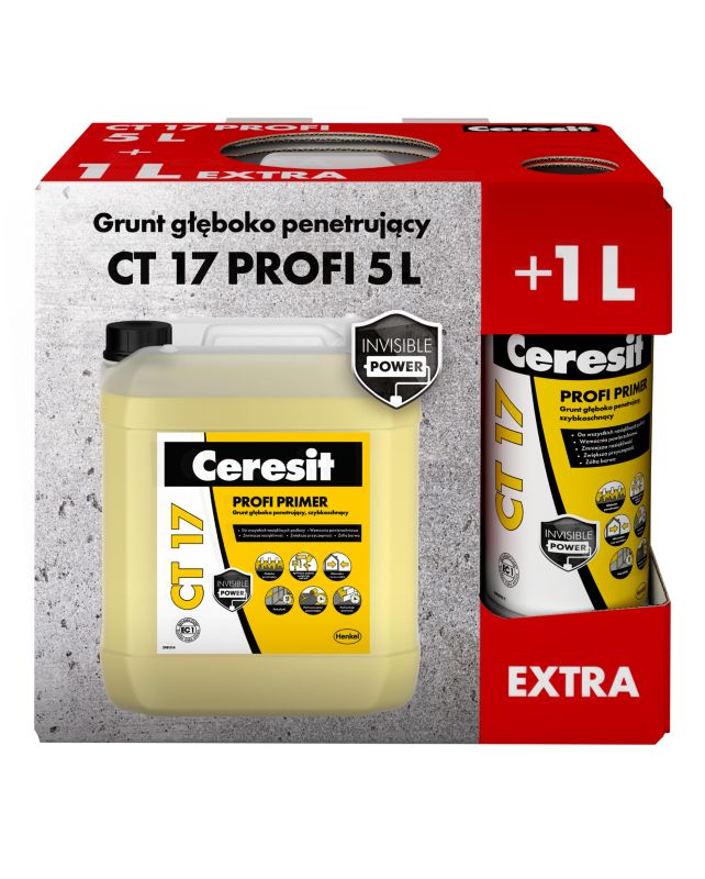 Grunder CT 17 Profi 6 Liter Gul