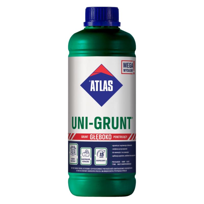 Dybdegående Grunder Uni-Grunt 1 kg Hvid