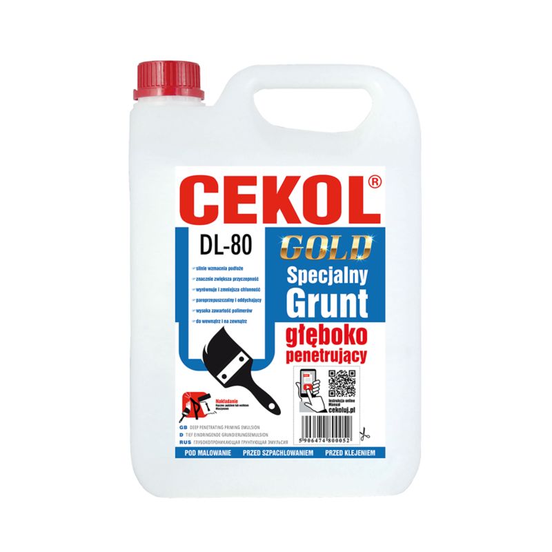 Dybttrængende primer Cekol DL-80 5 l