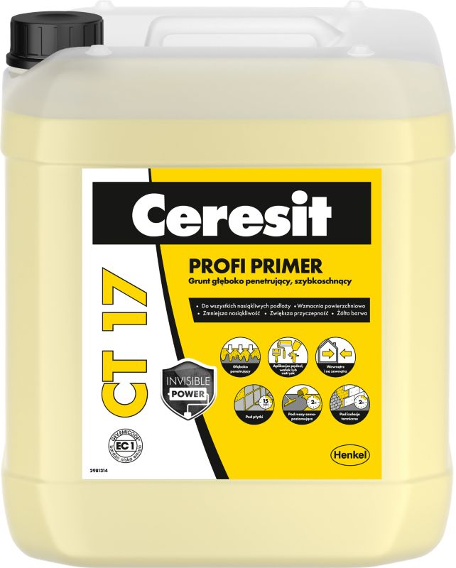 Dybdepenetrerende primer Ceresit CT17 5 l