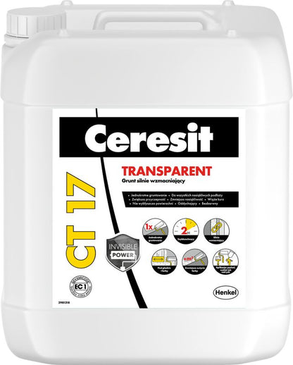 Ceresit CT17 Transparent dybdegående primer 5 l