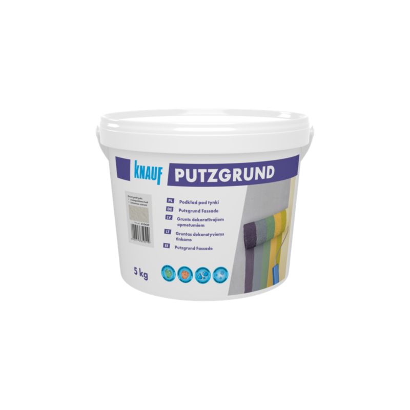 PVA Grunder Mika 5 kg Lys Grafit