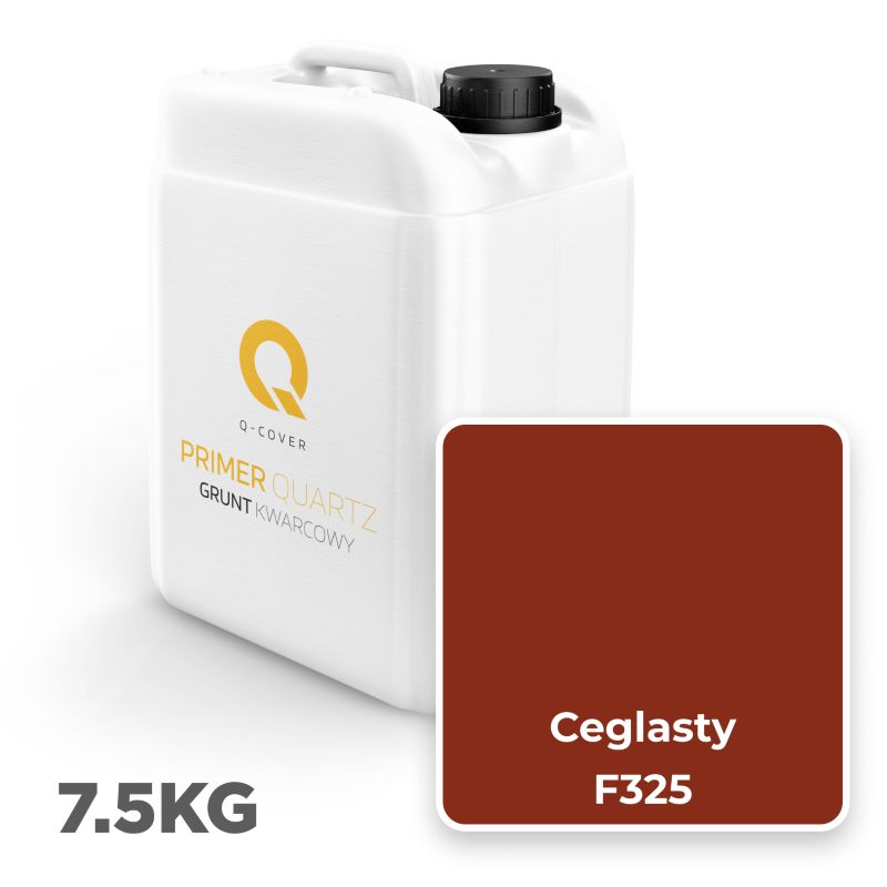 Kvartsgrunder F325 7,5 kg Teglrød