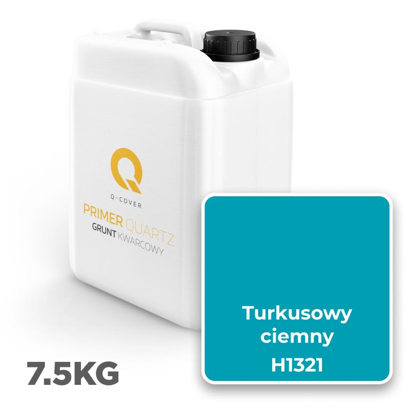 Kvartsgrunder til Arkitektonisk Beton 7,5 kg Mørk Turkis H1321