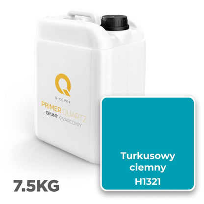 Kvartsgrunder til Arkitektonisk Beton 7,5 kg Mørk Turkis H1321