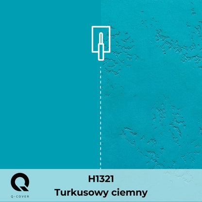 Kvartsgrunder til Arkitektonisk Beton 7,5 kg Mørk Turkis H1321