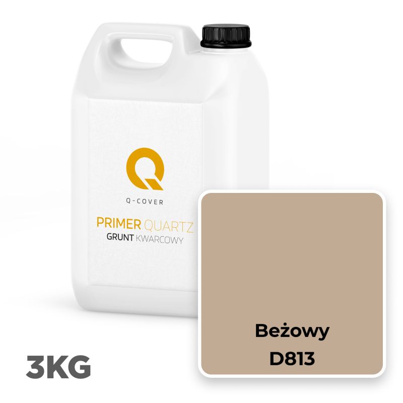 Kvartsgrunding D813 Beige 3 kg