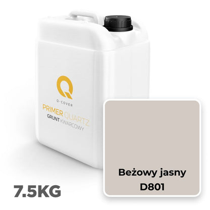 Kvartsgrunder D801 7,5 kg Lys Beige