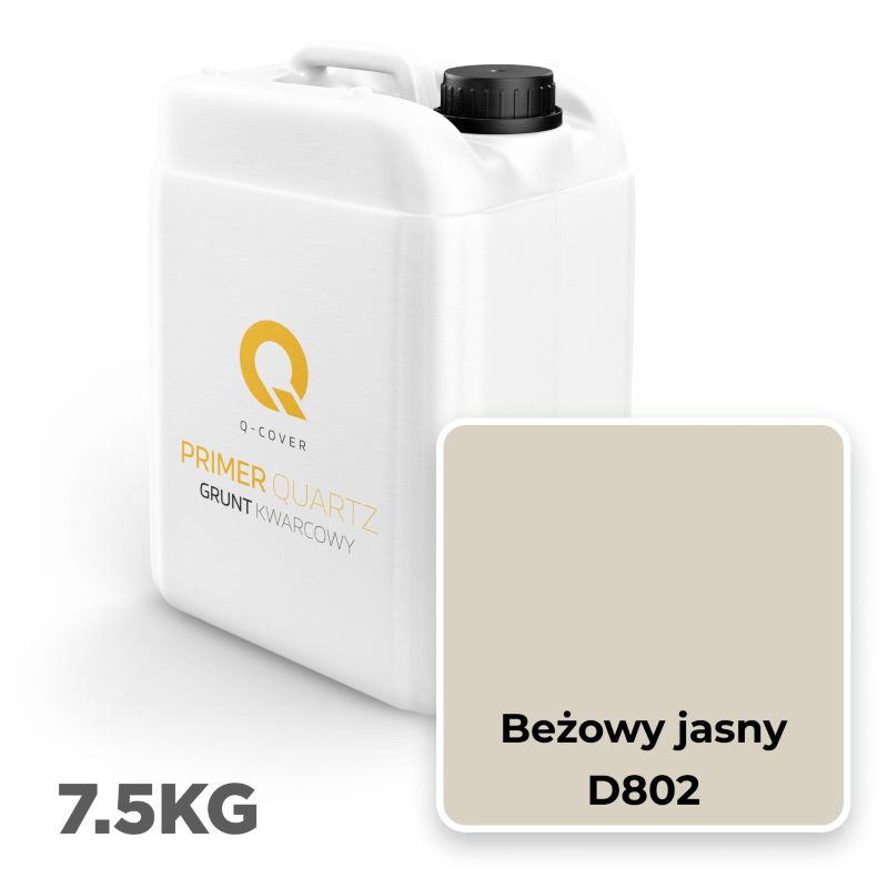 Kvartsgrunder D802 7,5 kg Lys Beige
