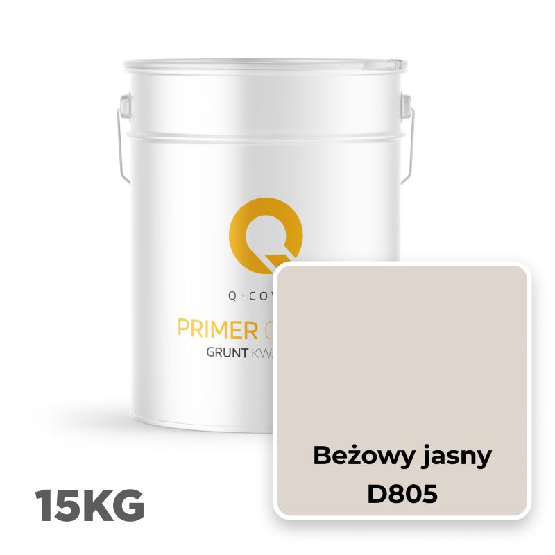 Kvartsgrunder D805 15 kg Lys Beige
