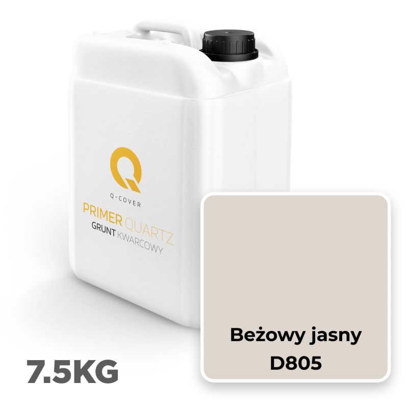 Kvartsgrunder til Dekorationspuds D805 7,5 kg Lys Beige