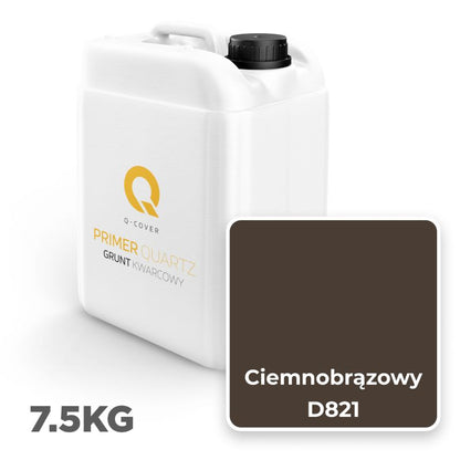 Kvartsgrunder Mørkebrun D821 7,5 kg