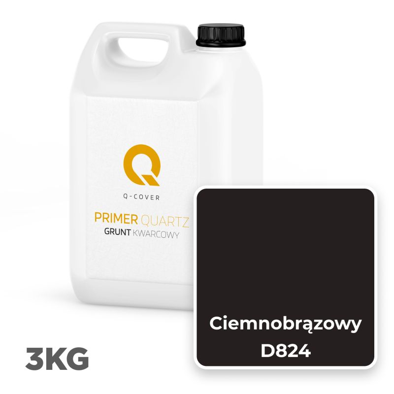 Kvartsgrunder Mørkebrun D824 3 kg