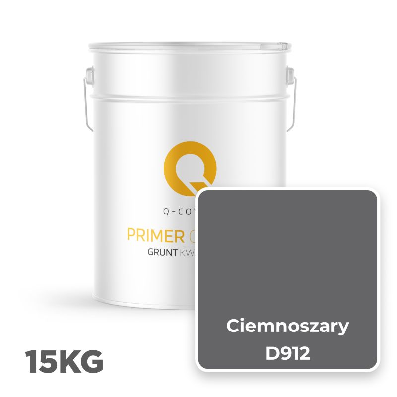 Kvartsgrunding D912 Mørkegrå 15 kg