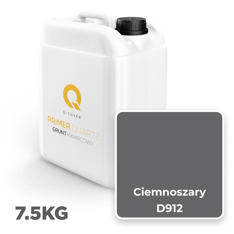 Kvartsgrunder D912 Mørkegrå 7,5 kg
