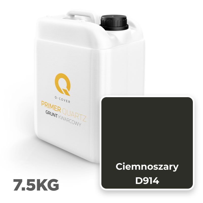 Kvartsgrunder D914 Mørkegrå 7,5 kg | 5905748087526